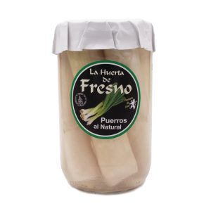 Puerros al natural